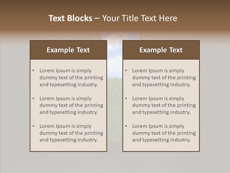 Open Colorful Copy PowerPoint Template