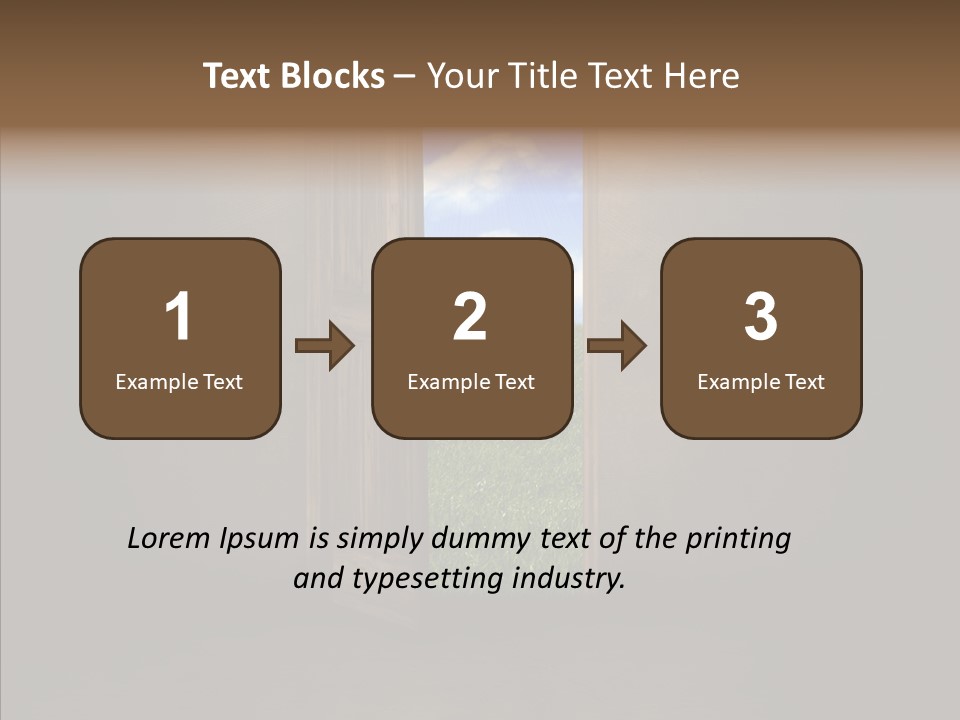 Open Colorful Copy PowerPoint Template