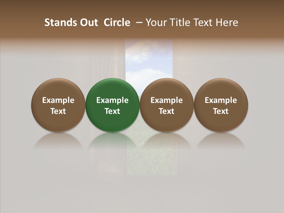 Open Colorful Copy PowerPoint Template