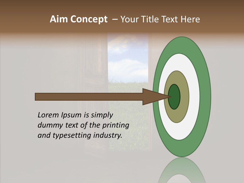 Open Colorful Copy PowerPoint Template