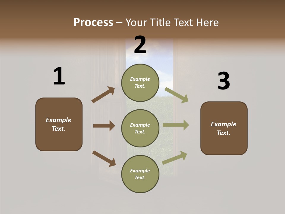 Open Colorful Copy PowerPoint Template