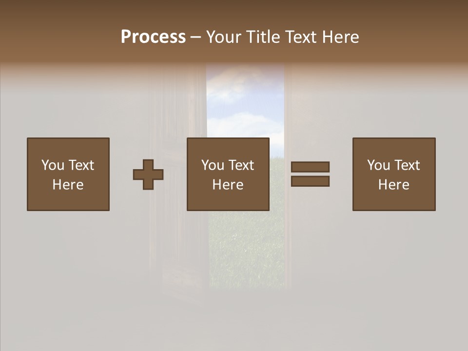 Open Colorful Copy PowerPoint Template