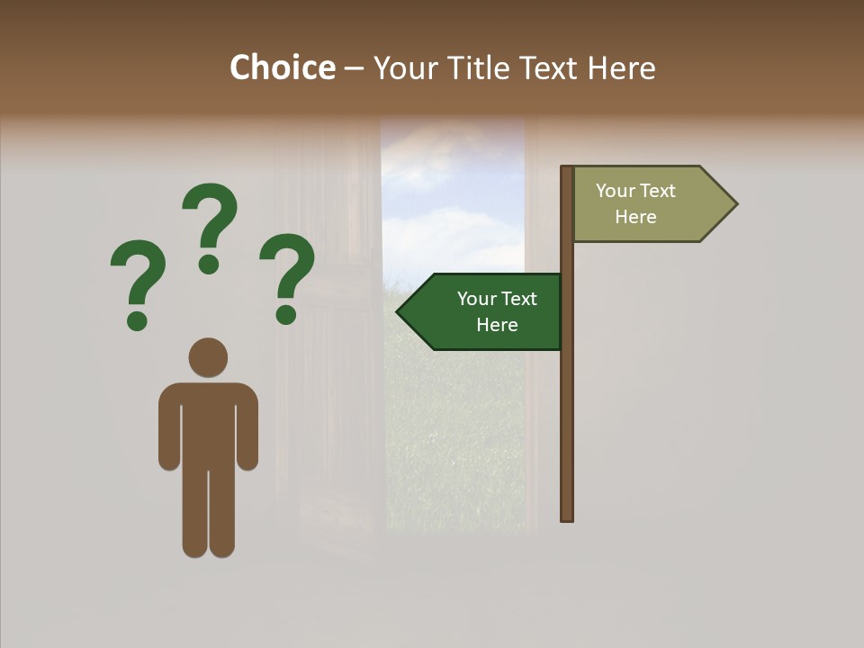 Open Colorful Copy PowerPoint Template