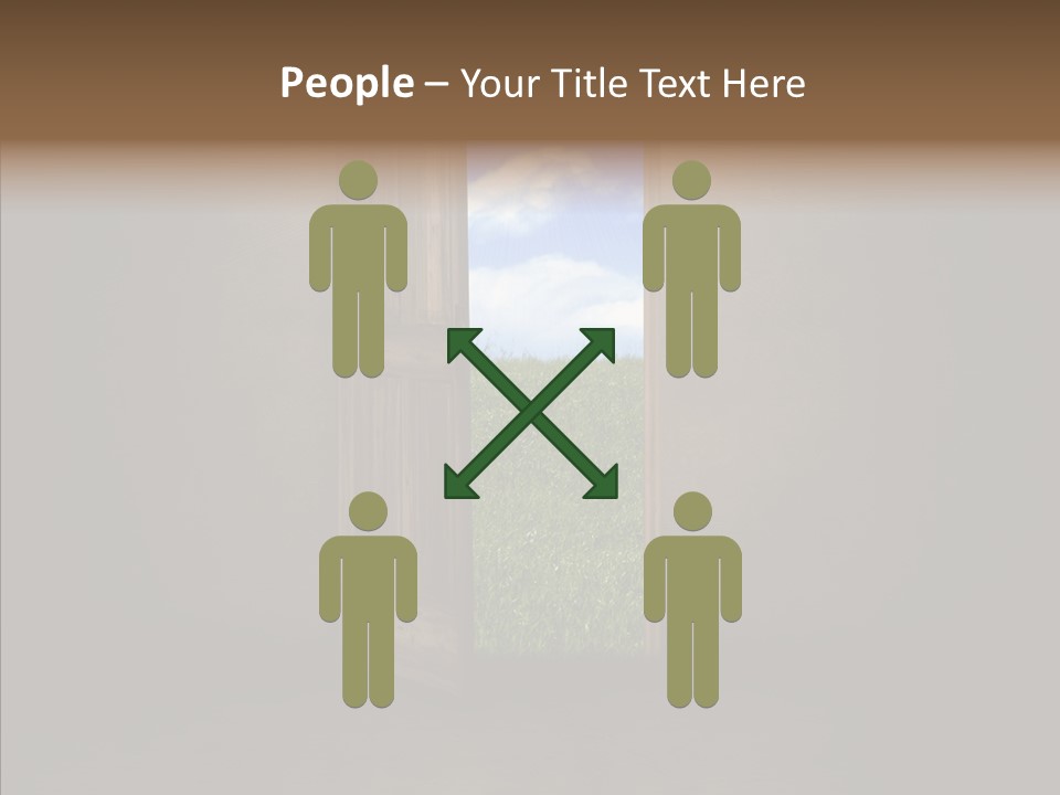 Open Colorful Copy PowerPoint Template