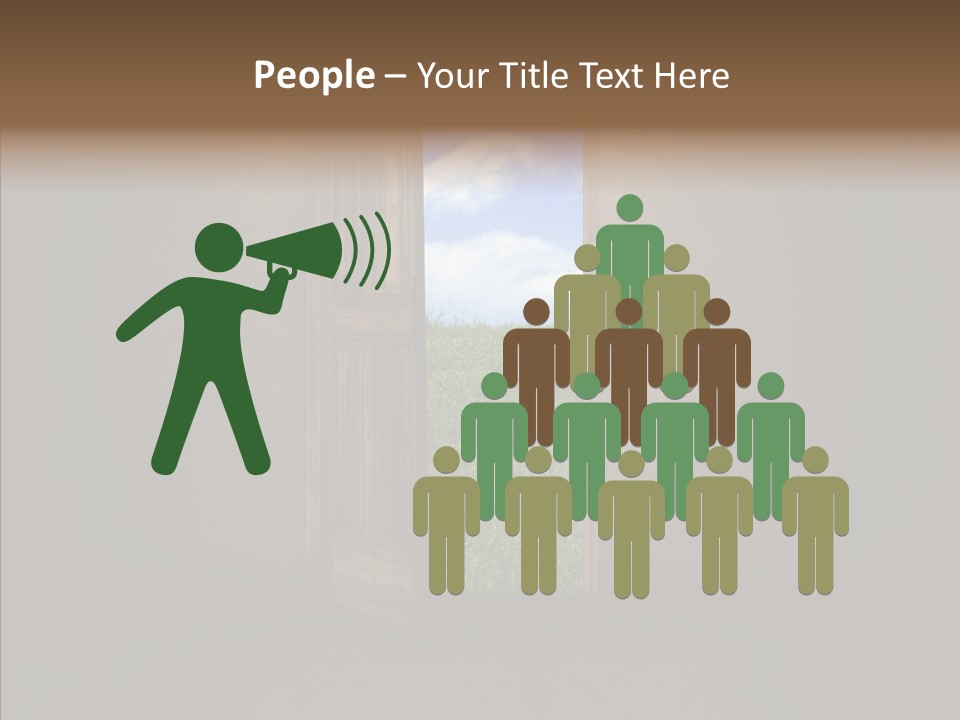 Open Colorful Copy PowerPoint Template