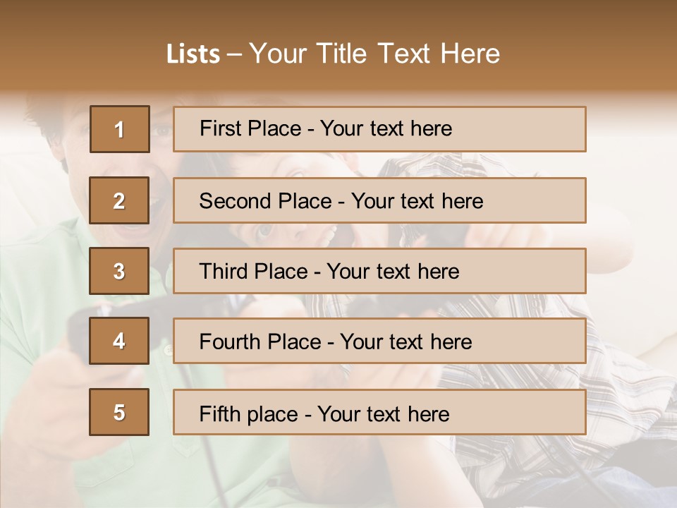 Living Happy Day PowerPoint Template