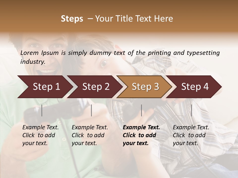 Living Happy Day PowerPoint Template