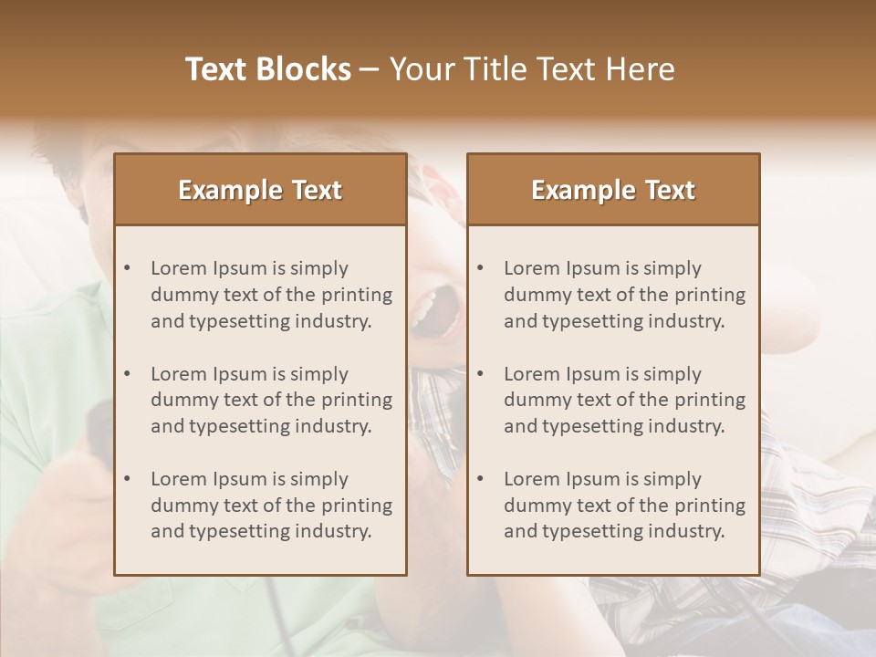 Living Happy Day PowerPoint Template