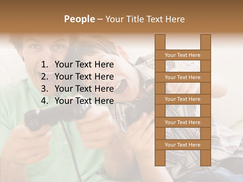 Living Happy Day PowerPoint Template