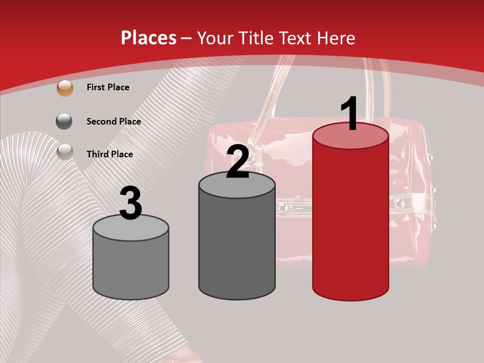 Handbag Charming Bag PowerPoint Template