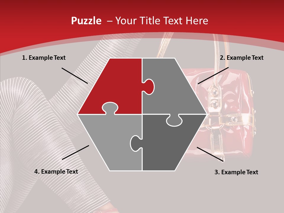 Handbag Charming Bag PowerPoint Template