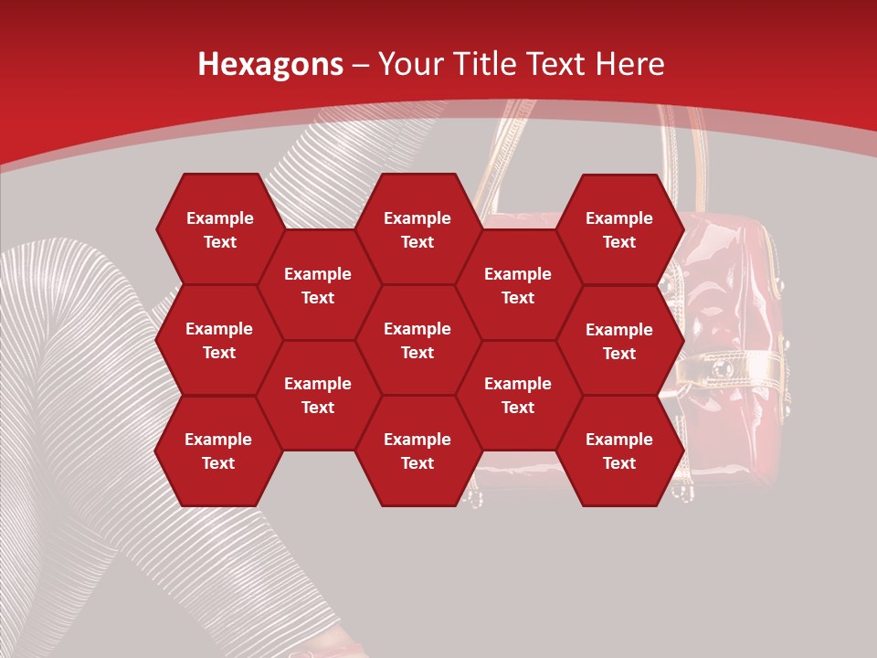 Handbag Charming Bag PowerPoint Template