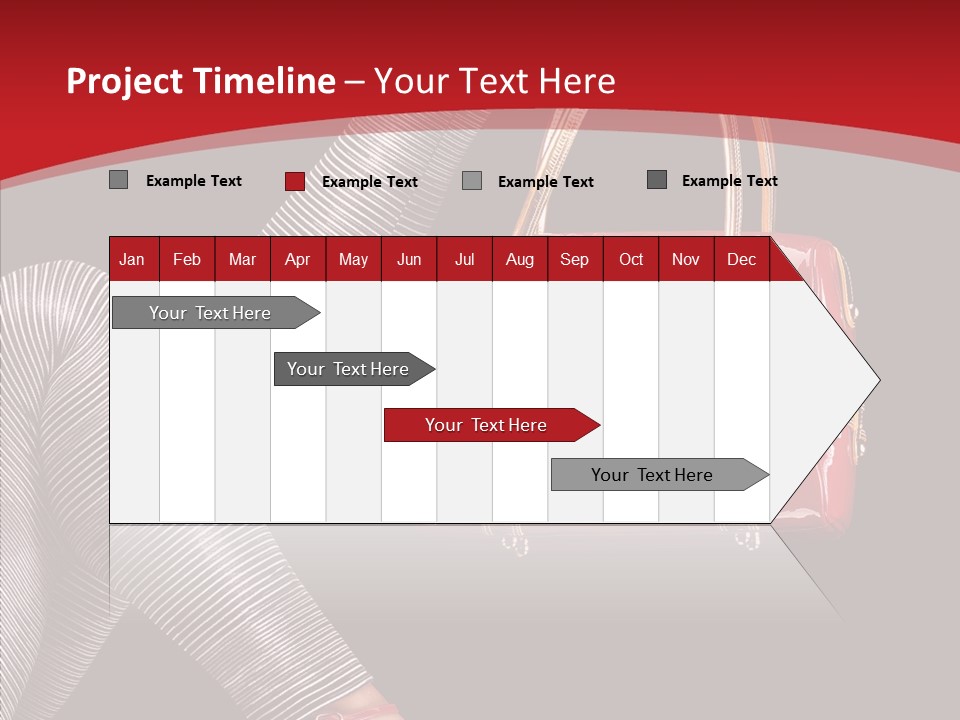 Handbag Charming Bag PowerPoint Template