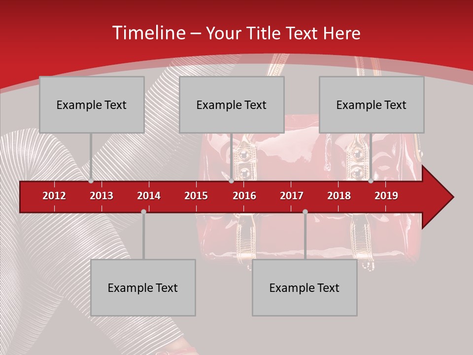 Handbag Charming Bag PowerPoint Template