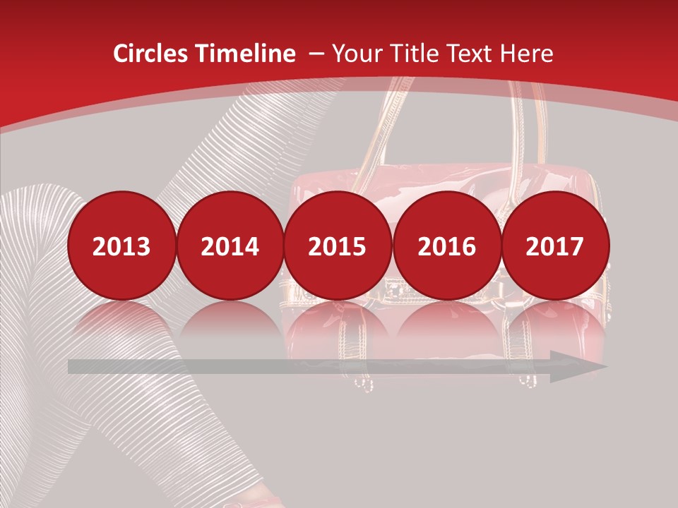 Handbag Charming Bag PowerPoint Template