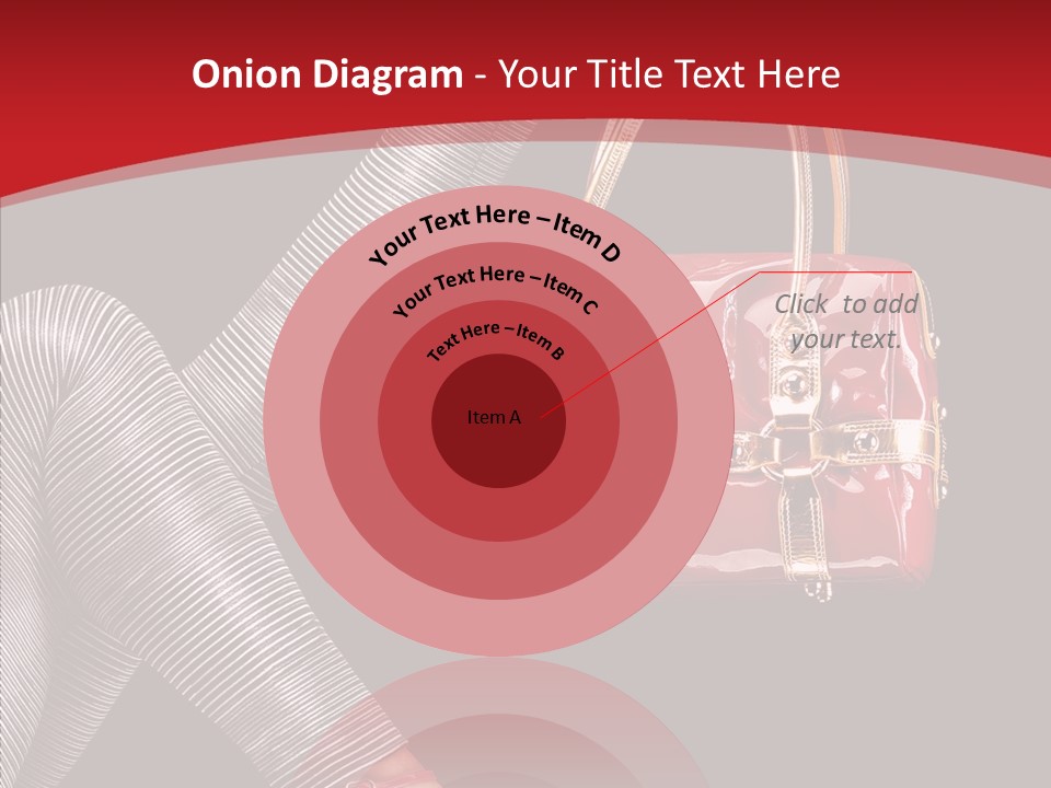 Handbag Charming Bag PowerPoint Template