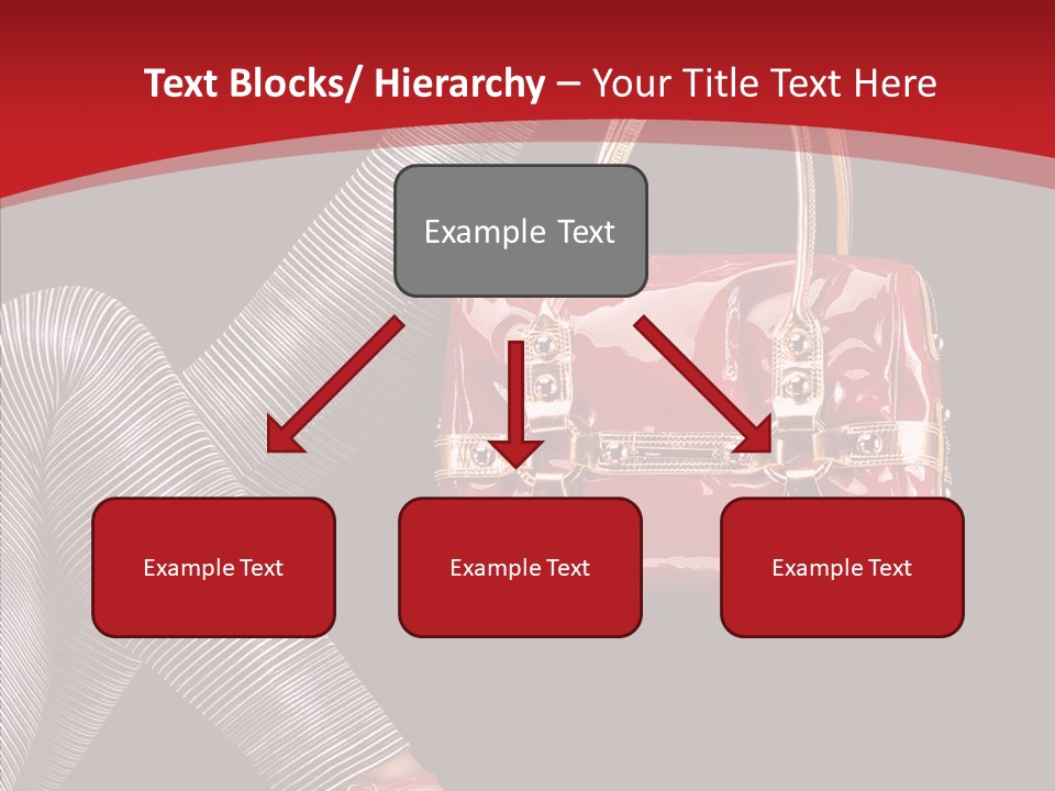 Handbag Charming Bag PowerPoint Template