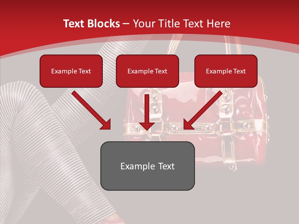 Handbag Charming Bag PowerPoint Template