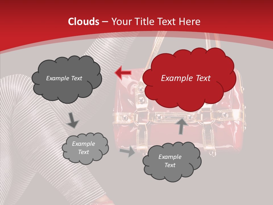 Handbag Charming Bag PowerPoint Template