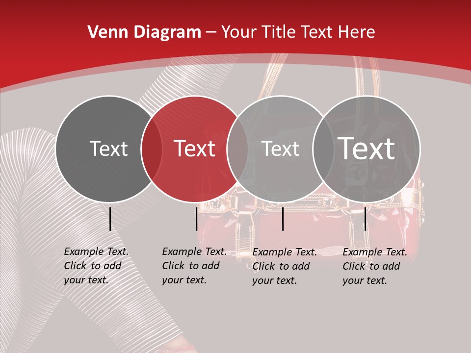 Handbag Charming Bag PowerPoint Template