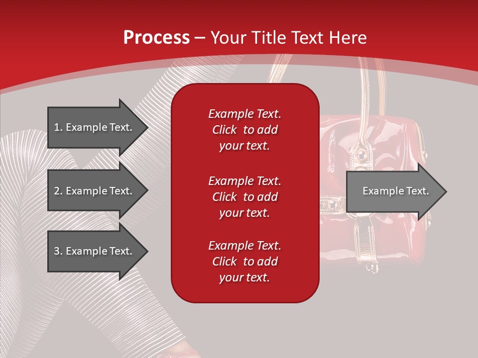 Handbag Charming Bag PowerPoint Template