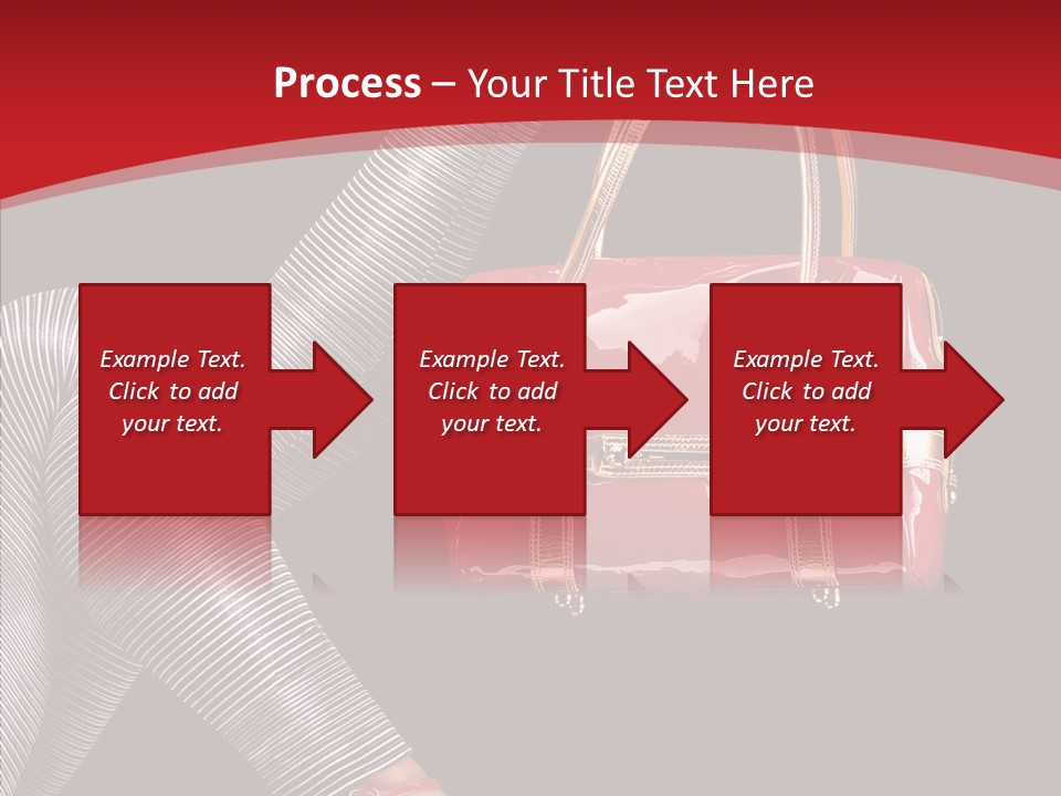 Handbag Charming Bag PowerPoint Template