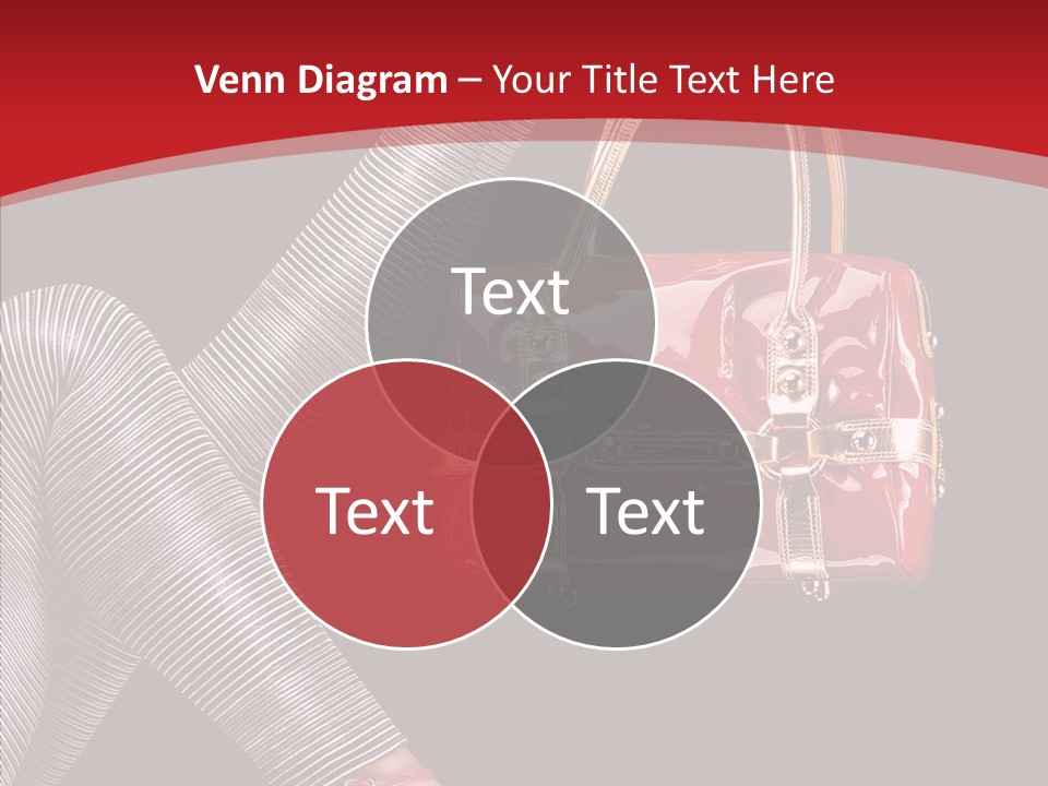 Handbag Charming Bag PowerPoint Template