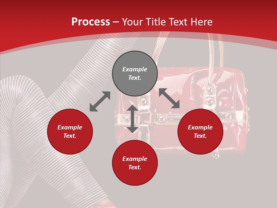 Handbag Charming Bag PowerPoint Template