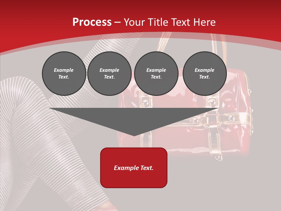 Handbag Charming Bag PowerPoint Template