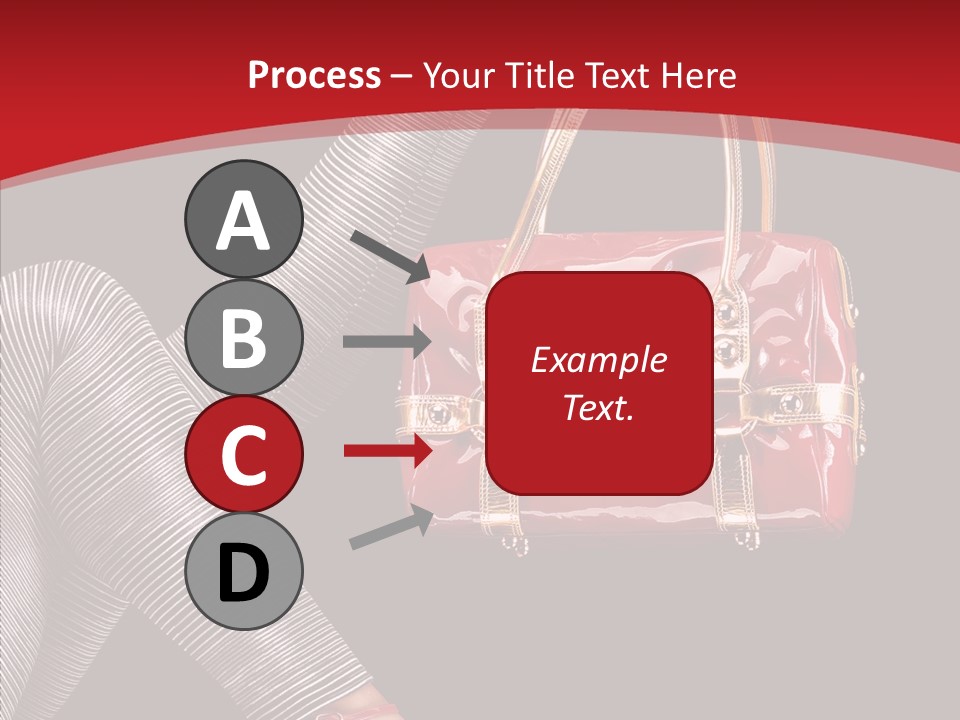 Handbag Charming Bag PowerPoint Template