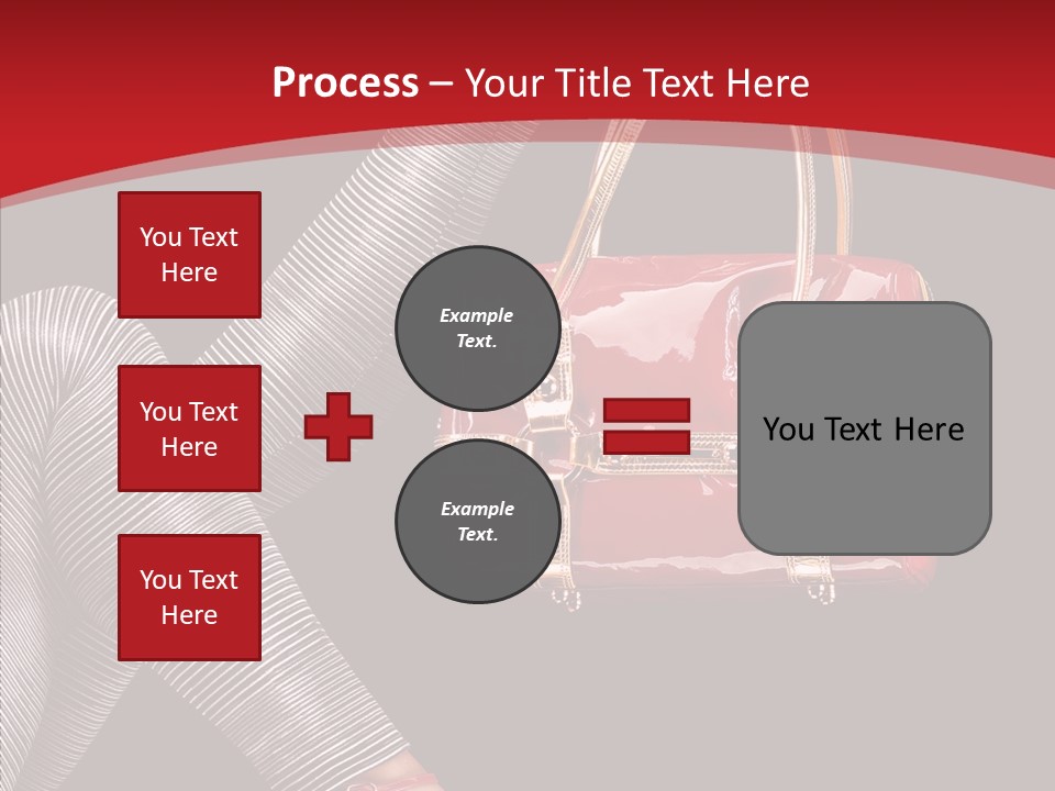 Handbag Charming Bag PowerPoint Template