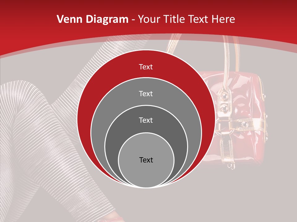 Handbag Charming Bag PowerPoint Template