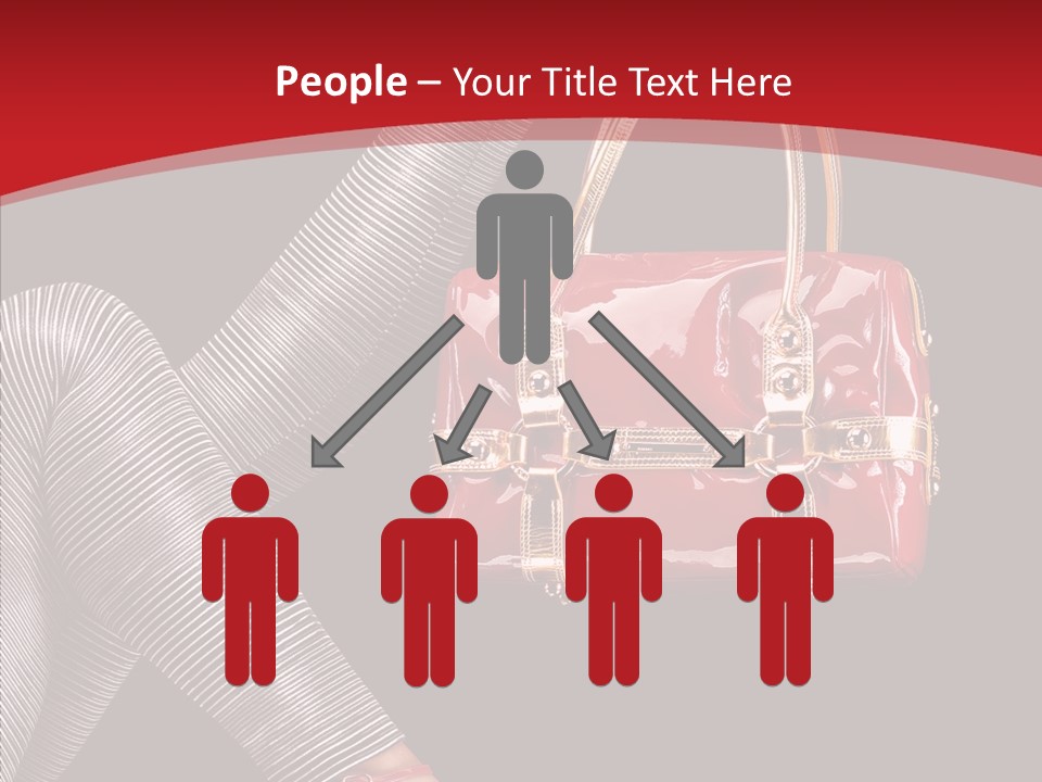 Handbag Charming Bag PowerPoint Template