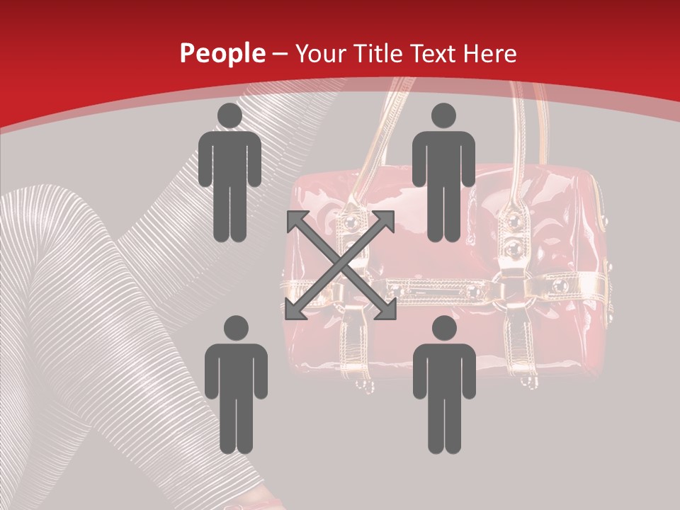 Handbag Charming Bag PowerPoint Template