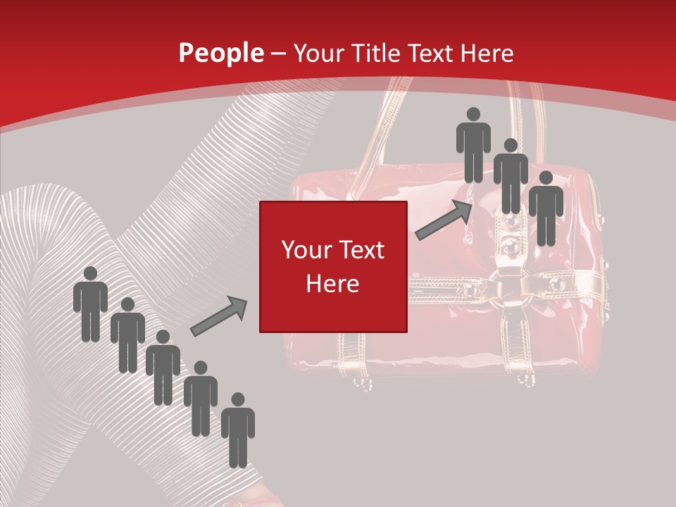 Handbag Charming Bag PowerPoint Template