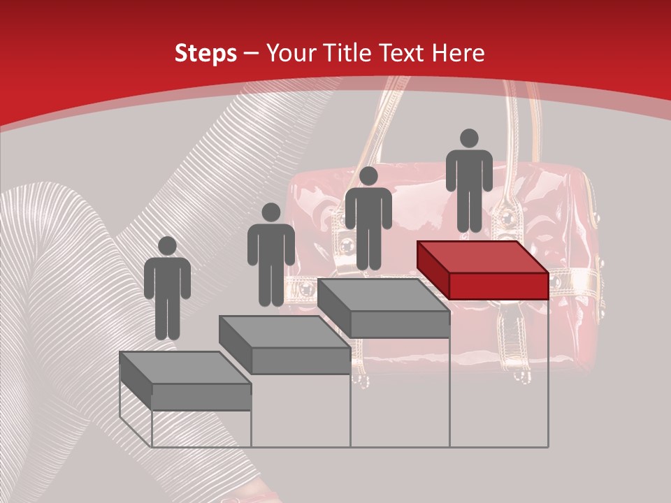 Handbag Charming Bag PowerPoint Template