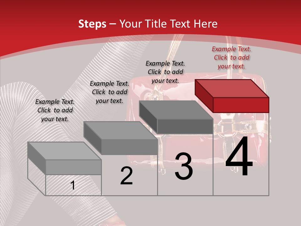 Handbag Charming Bag PowerPoint Template