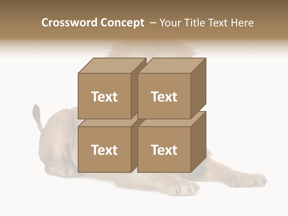 Roaring Yawning Snarling PowerPoint Template