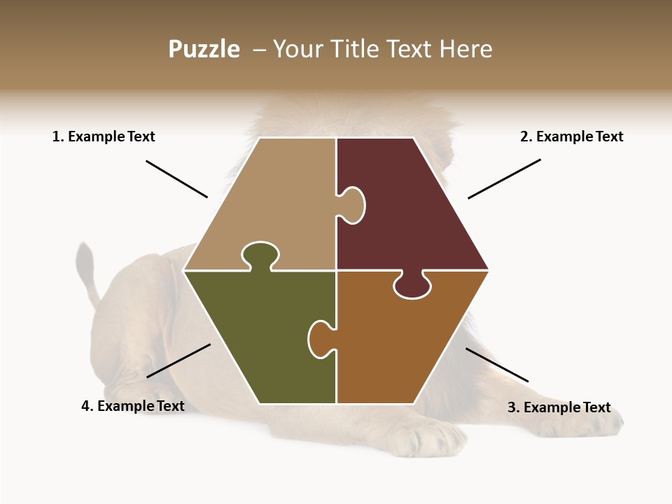 Roaring Yawning Snarling PowerPoint Template