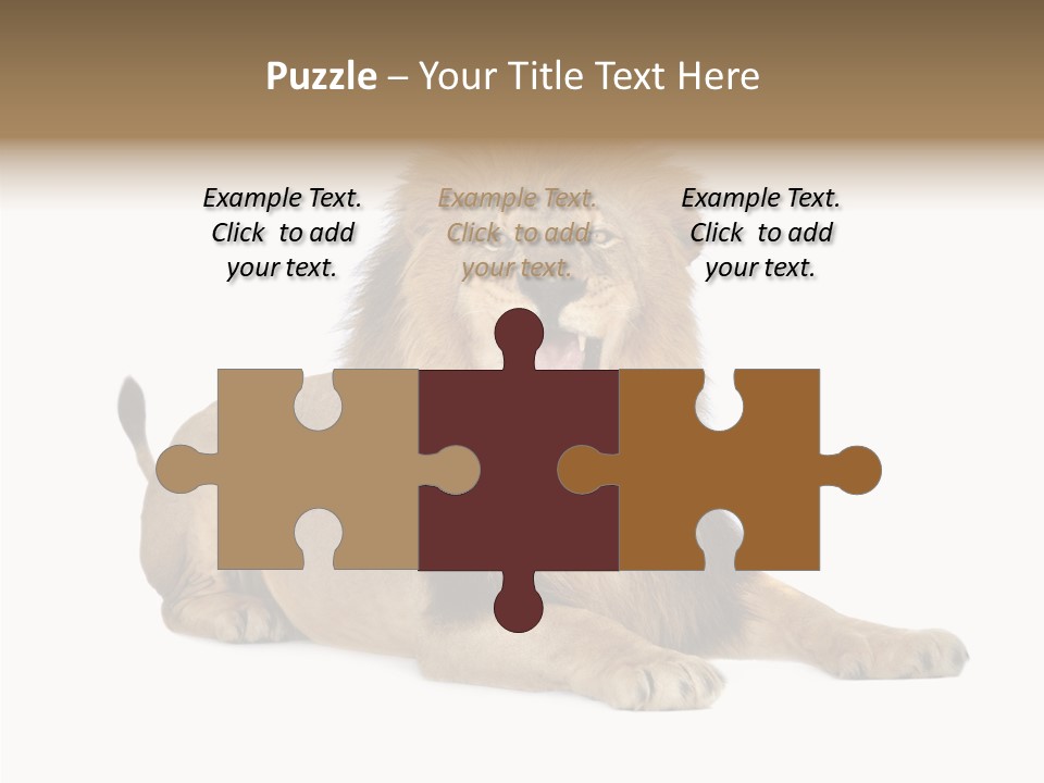 Roaring Yawning Snarling PowerPoint Template