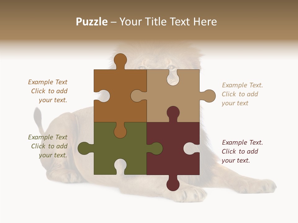 Roaring Yawning Snarling PowerPoint Template