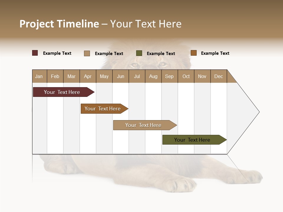 Roaring Yawning Snarling PowerPoint Template