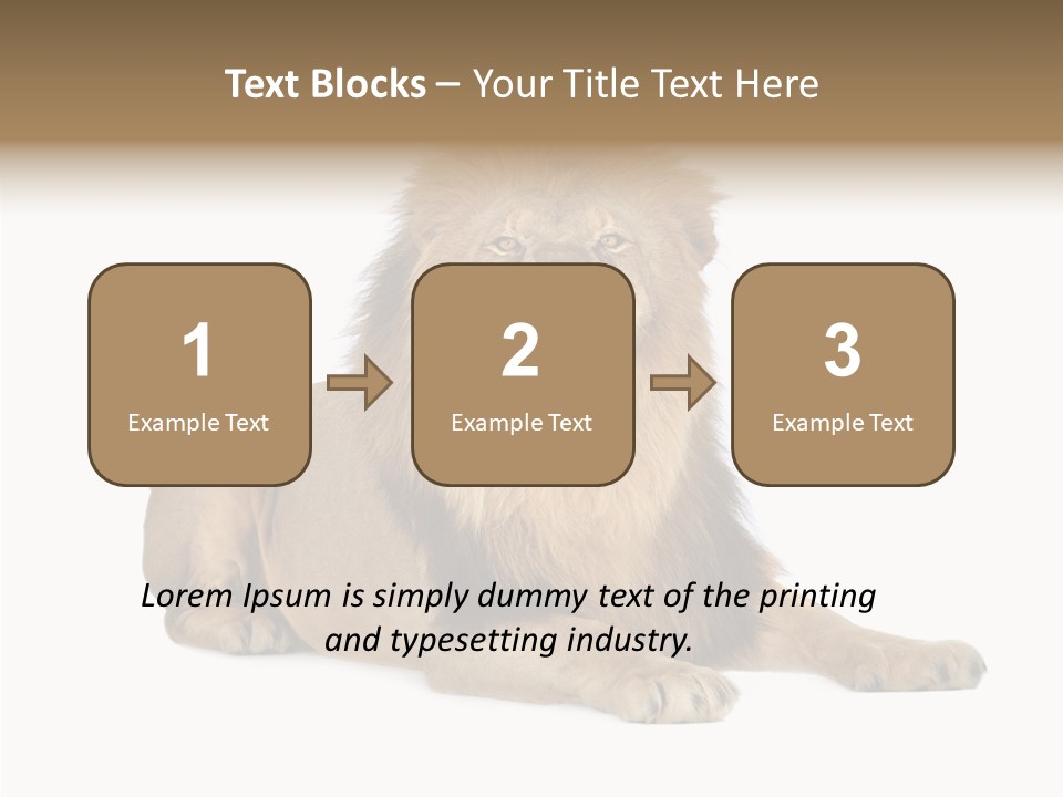 Roaring Yawning Snarling PowerPoint Template