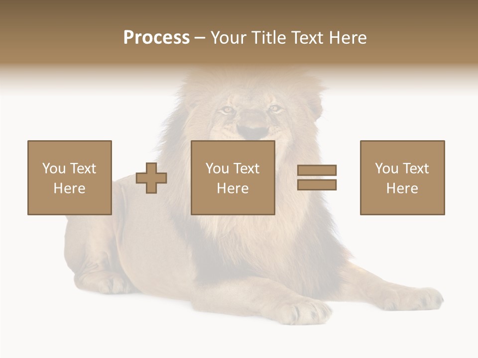 Roaring Yawning Snarling PowerPoint Template