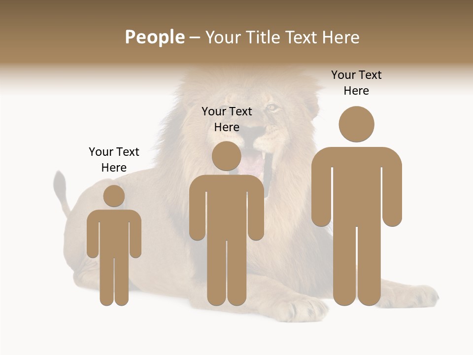 Roaring Yawning Snarling PowerPoint Template