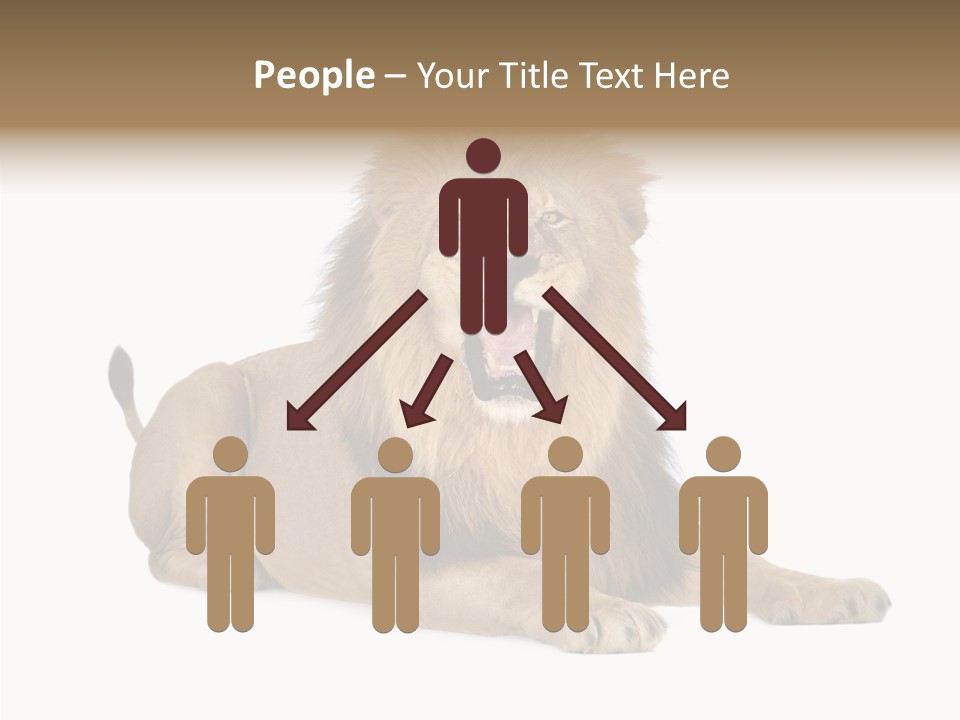 Roaring Yawning Snarling PowerPoint Template