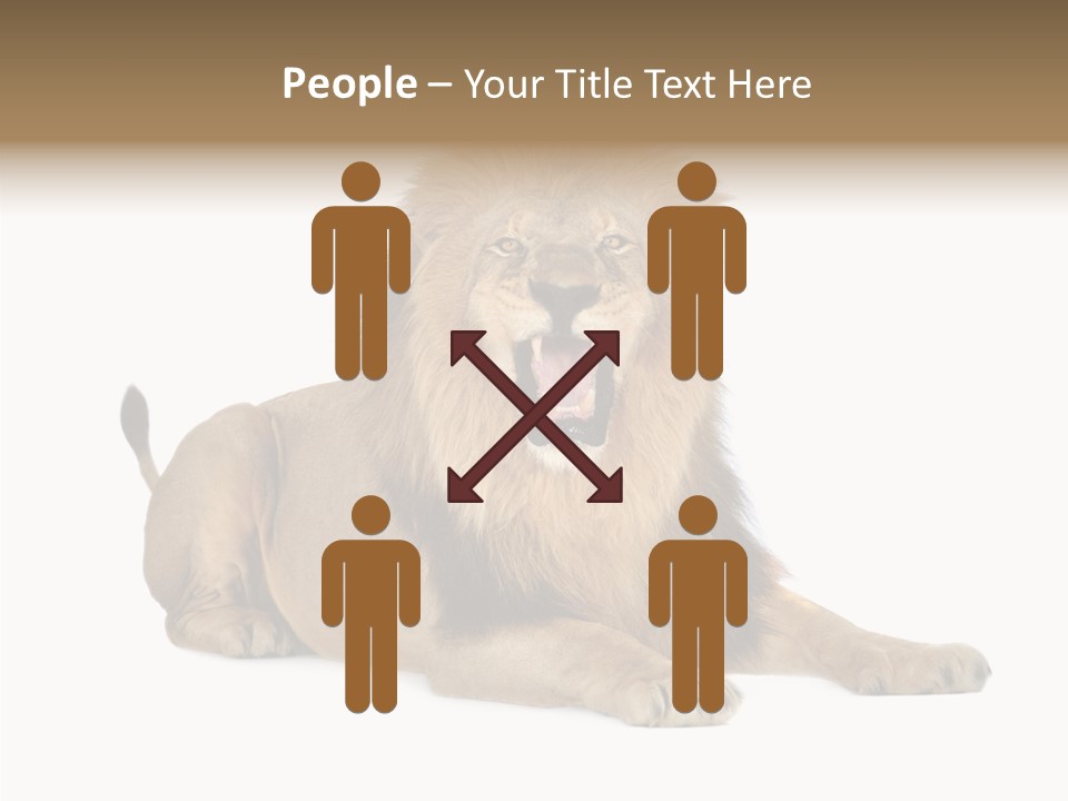 Roaring Yawning Snarling PowerPoint Template