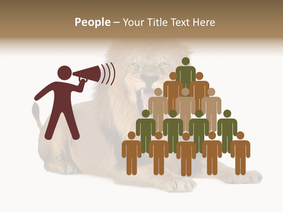 Roaring Yawning Snarling PowerPoint Template