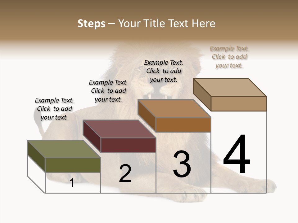 Roaring Yawning Snarling PowerPoint Template