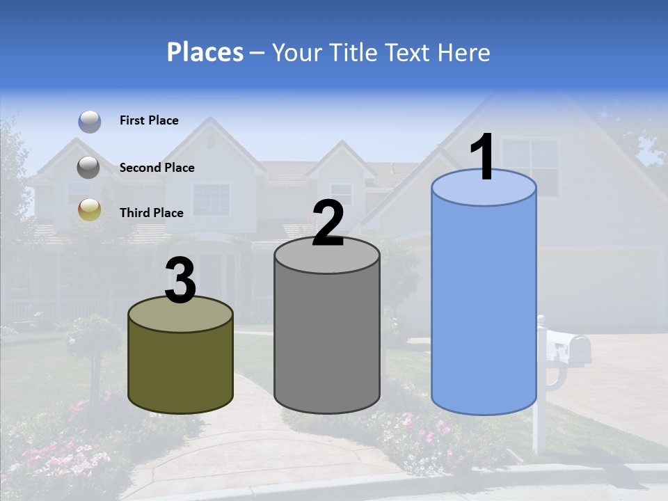 Landscaping Investment Tree PowerPoint Template